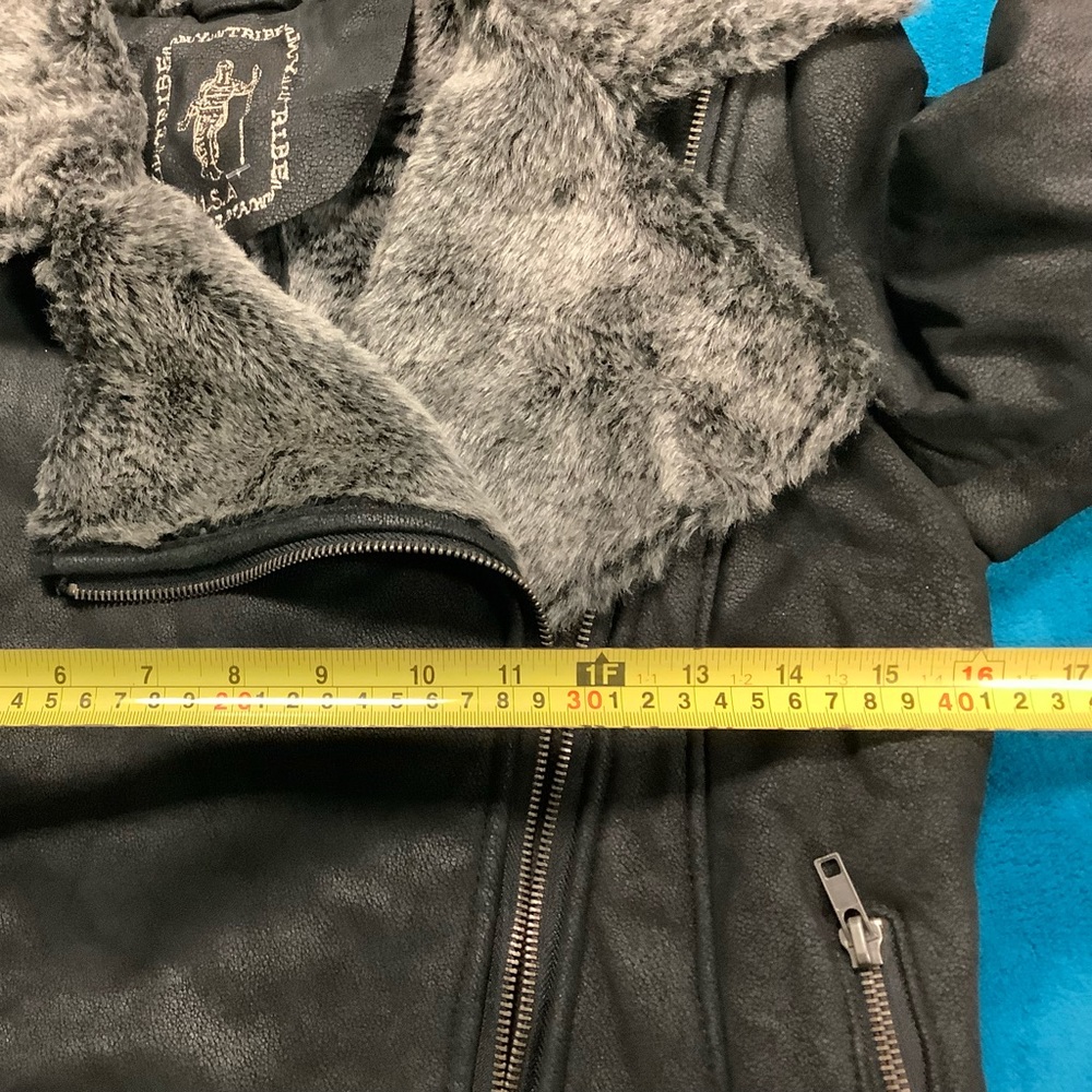 My Tribe shearling cropped jacket - Picture 10 of 13